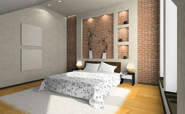 astounding-real-brick-tile-bedroom