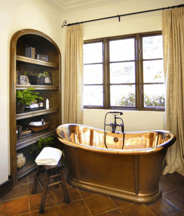 brass-pedestal-tub