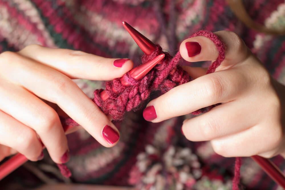 knitting-needles