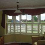 bay window cafe style shutters