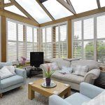 conservatory plantation shutters