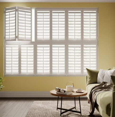 living room shutters