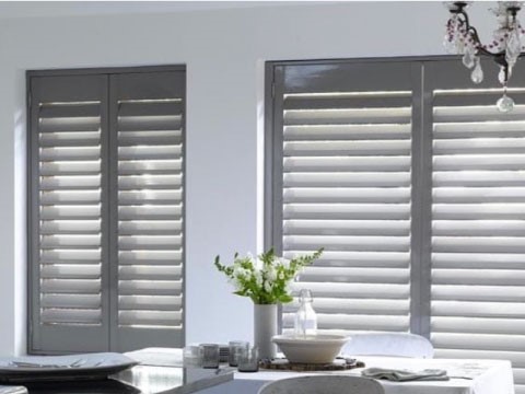 Shutters in the kitchen