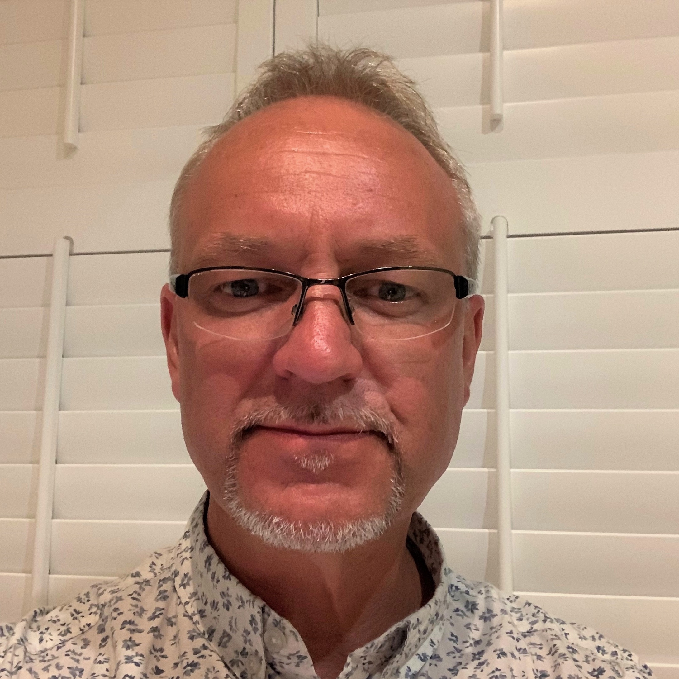 Purely Shutters employee Ralph Deens